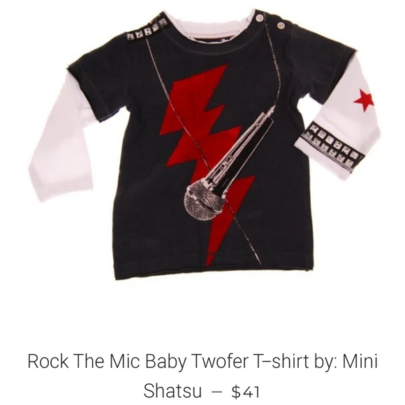 Mini Shiatsu Set of 2 Long Sleeved Shirts size 6 - Picture 10 of 10